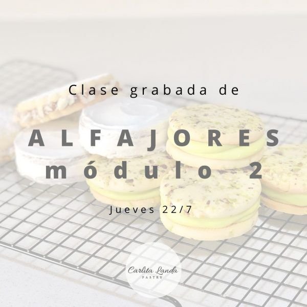 Clase grabada Alfajores | módulo 2 (35% OFF)