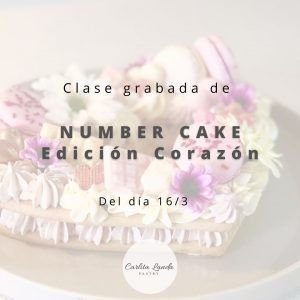 Clase grabada Number Cake edición Corazón
