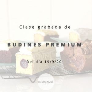 Clase grabada de Budines Premium